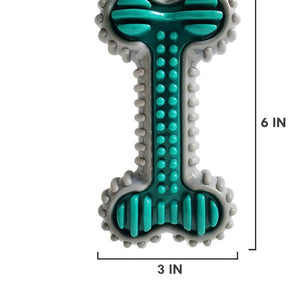 TPR Nylon Dental Dog Bone Toy - Light & Medium Chewers