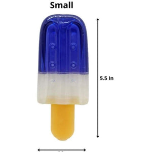 Recyclable Freezable Blue Popsicle Dog Chew Toy