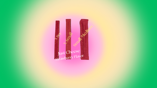 Dog Cheese Chew-Strawberry