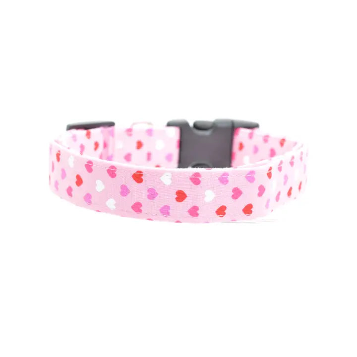 Pink Hearts Collar