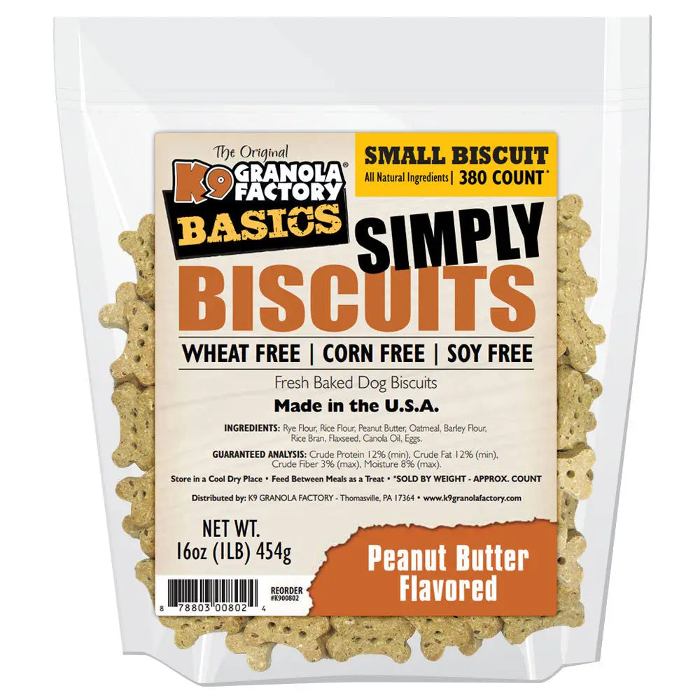 🥜🐾 Simply Biscuits – Peanut Butter Dog Treats