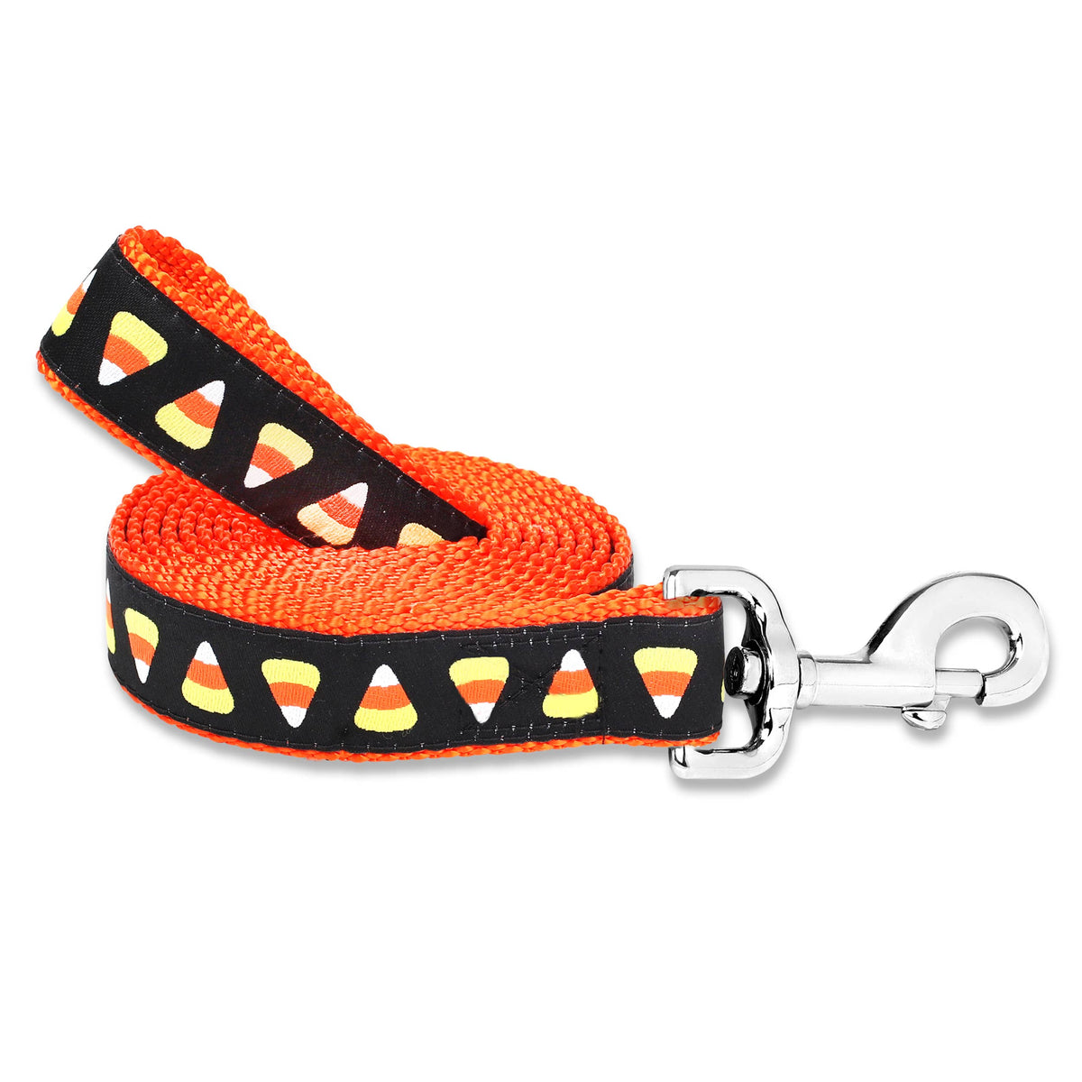 🎃🍬 Candy Corn Halloween Dog Leash