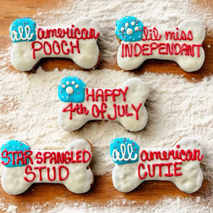 6 inch All American Bone Dog Treats