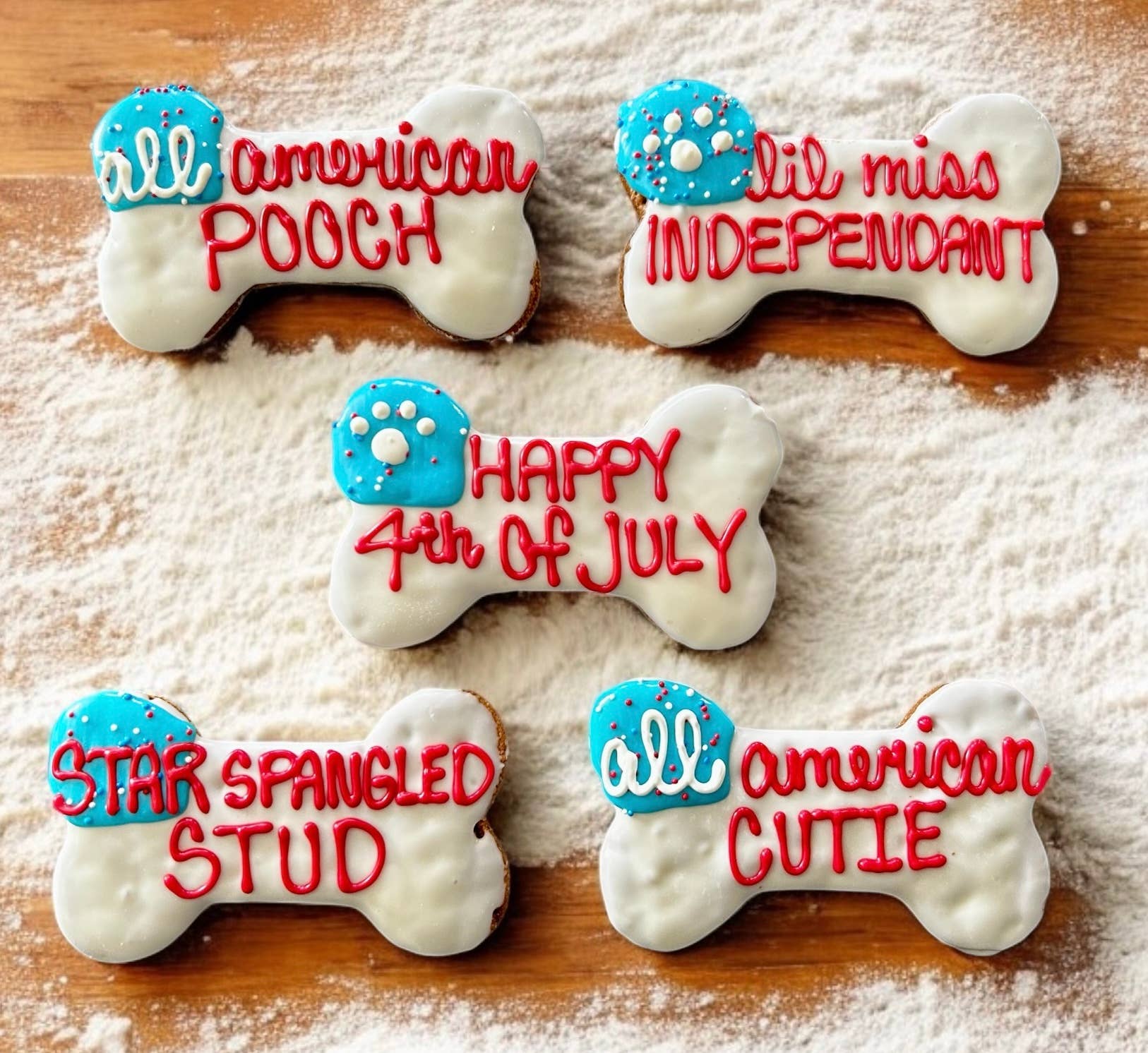 6 inch All American Bone Dog Treats