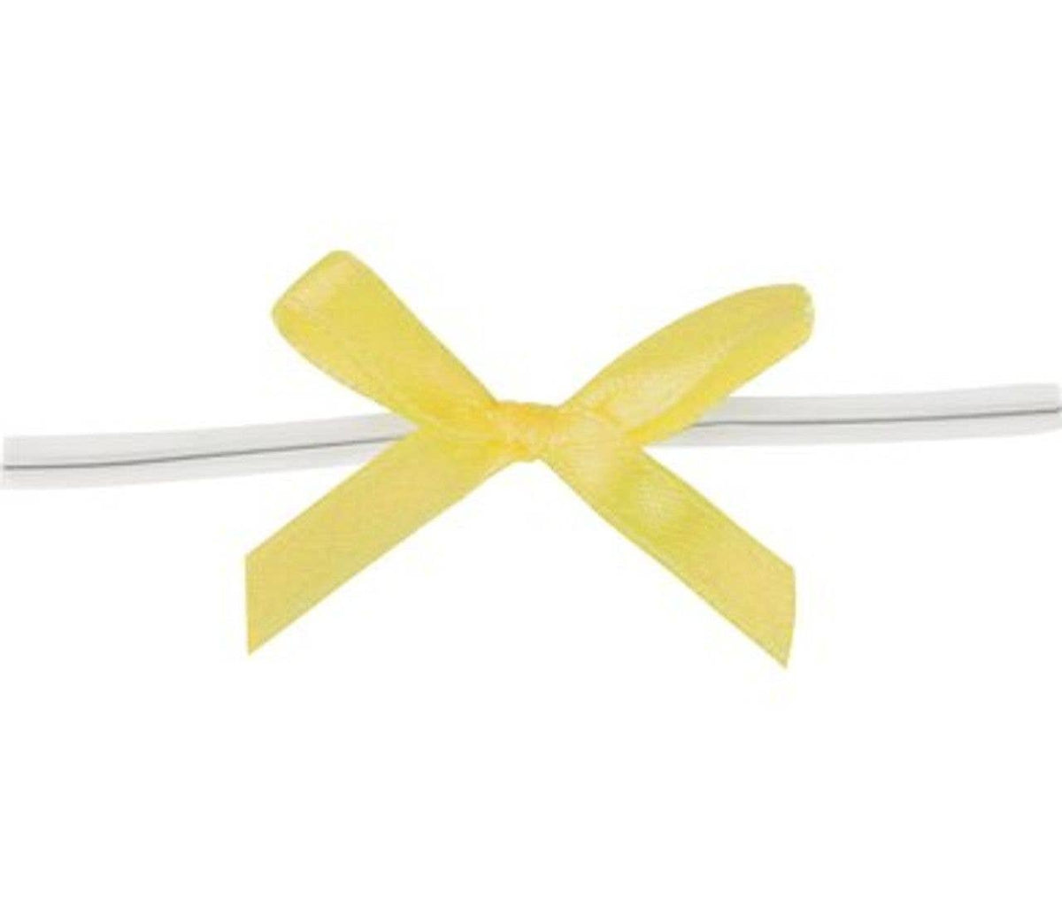 Mini Satin Twist Tie Bows