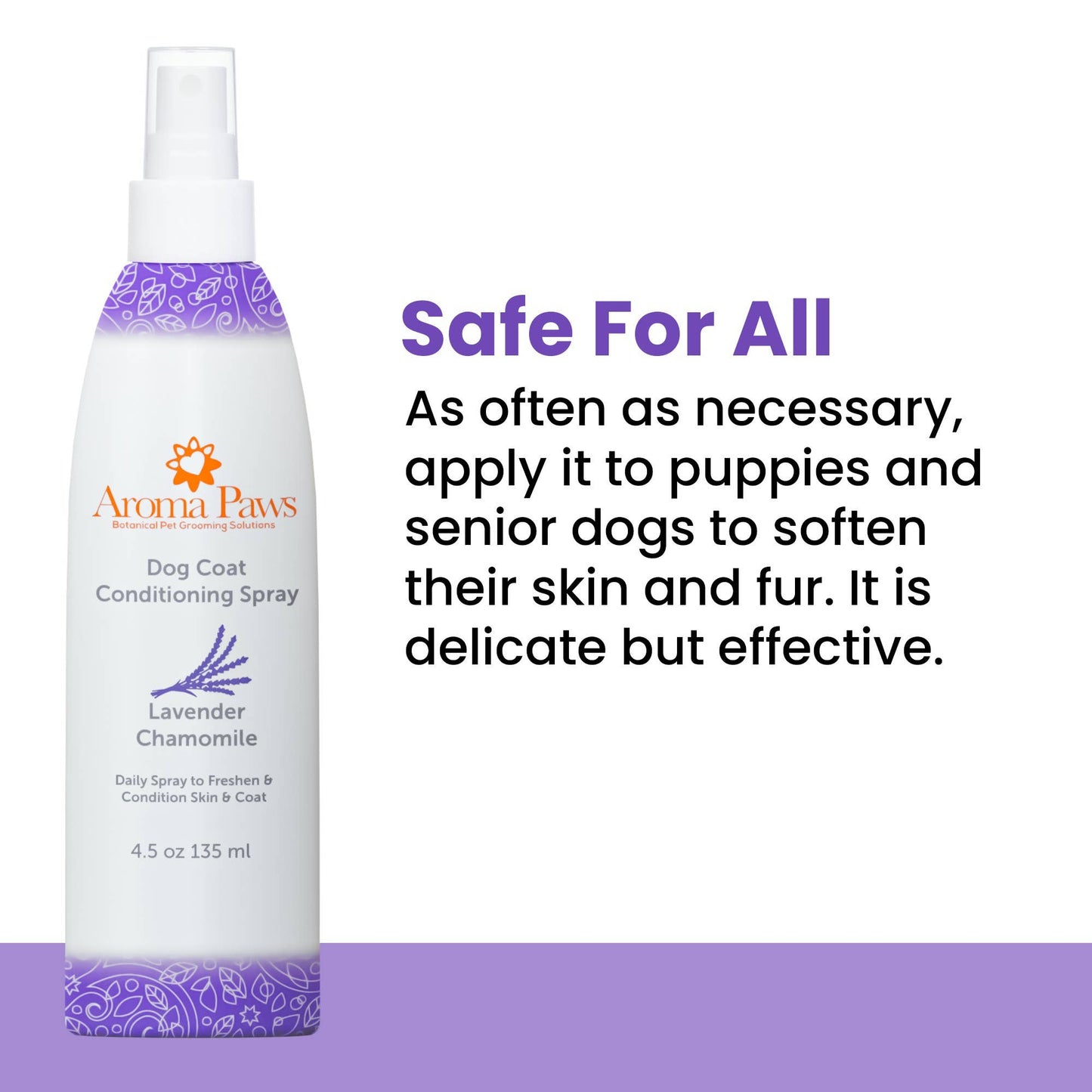 🌸Lavender Chamomile Dog Coat Spray 4.5oz
