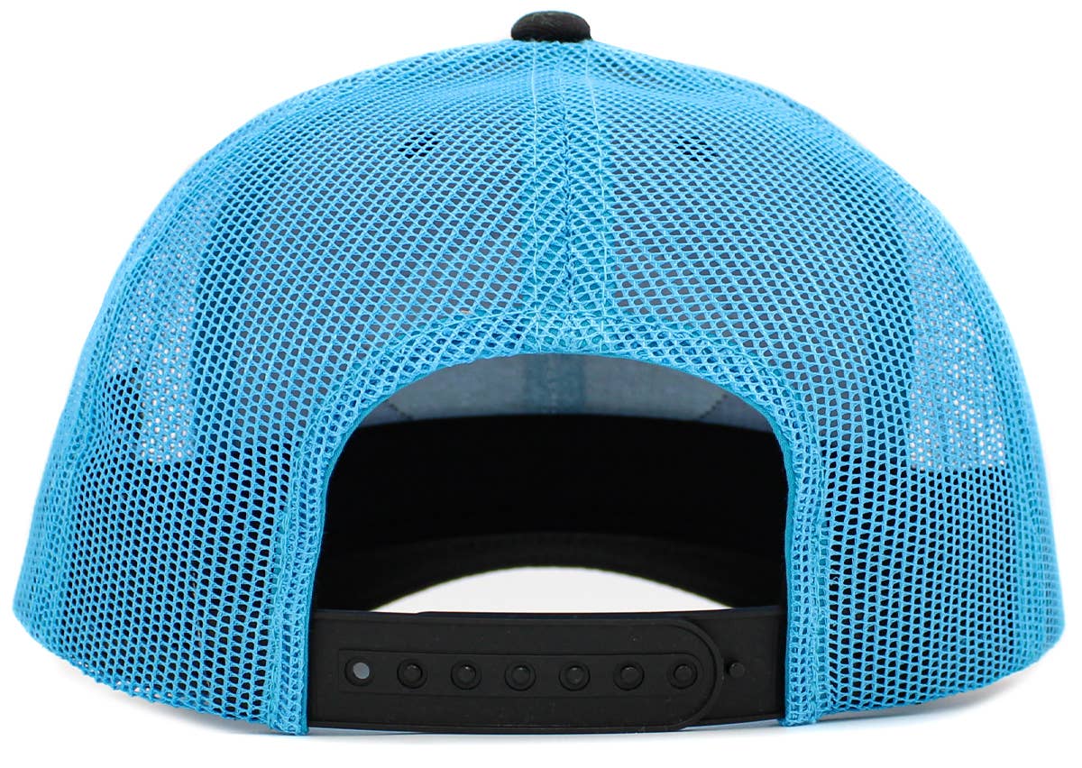 🎣🧢USA Fish Flag Mesh Back Ballcap