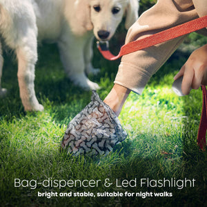 Flash N Bag LED-Lit Poop Bags Dispenser