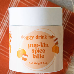 Pup-Kin Spice Latte - Drink Mix for Dogs - Pumpkin Goat Milk