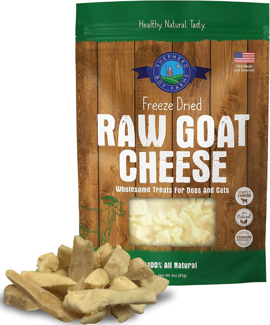 Freeze Dried Raw Goat Cheese