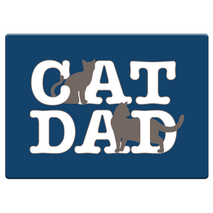 Rectangle Magnet - Cat Dad