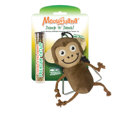 Jump 'n' Jamb Monkey or Squid Cat Toy