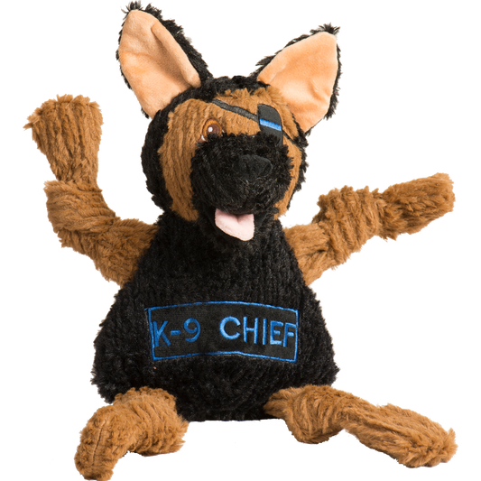 K-9 Hero, Chief Knottie®, Plush Dog Toy