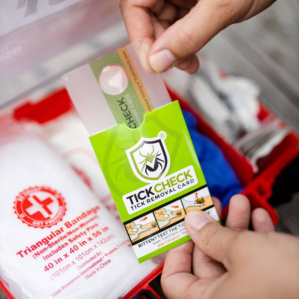 🪲 TickCheck Tick Remover Card | Wallet-Sized Tick Removal Tool 🐾