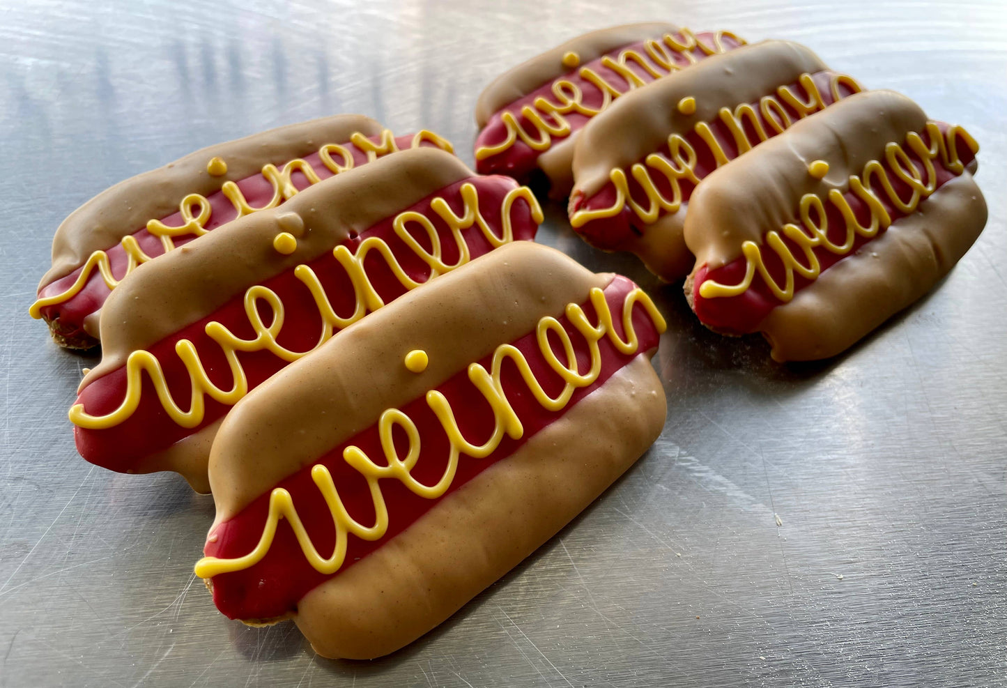 WEINER hot dog summer dog treats