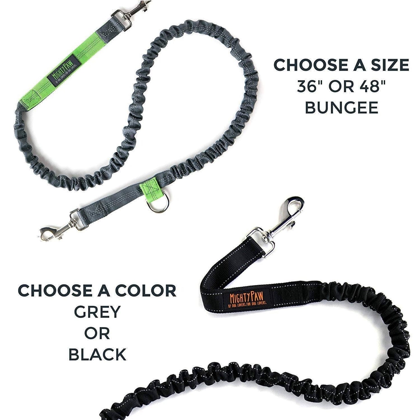 🏃♂️ Mighty Paw Bungee Hands-Free Dog Leash – Run, Walk & Explore Together 🐾