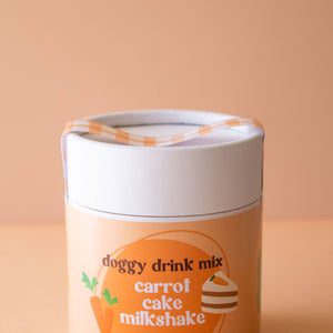 Carrot Cake Milkshake Doggy Drink Mix - Easter Dog Treats