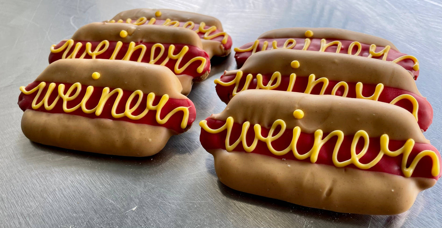 WEINER hot dog summer dog treats