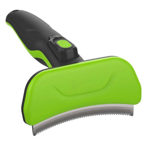 Pet Life ® 'Fur-Guard' Easy Self-Cleaning Grooming Pet Comb
