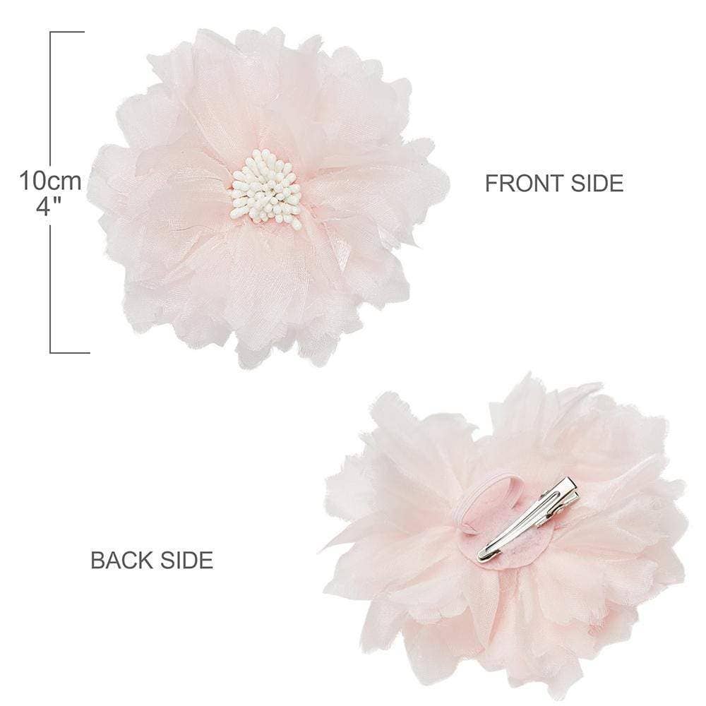 🌸👑 Flower & Pendant Dog Collar Accessory Set