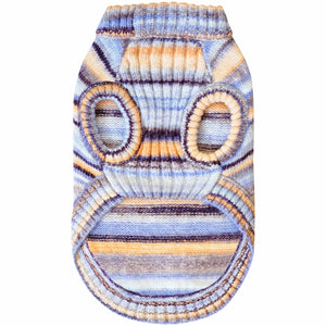 🌈🐾 Cozy Soft Gradient Yarn Crew Neck Sweater