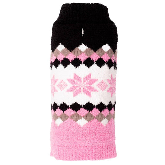 Colorblock Snowflake Sweater