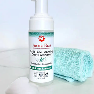 4.25 oz. Bath Free Foaming Coat Freshener-Rinse Free Cleaner