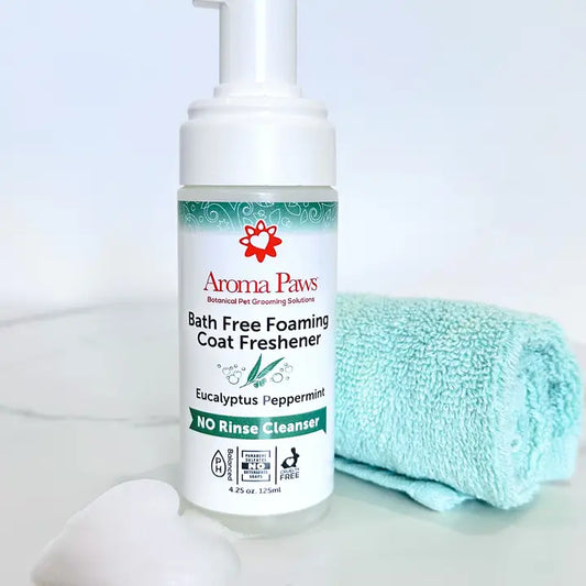 4.25 oz. Bath Free Foaming Coat Freshener-Rinse Free Cleaner