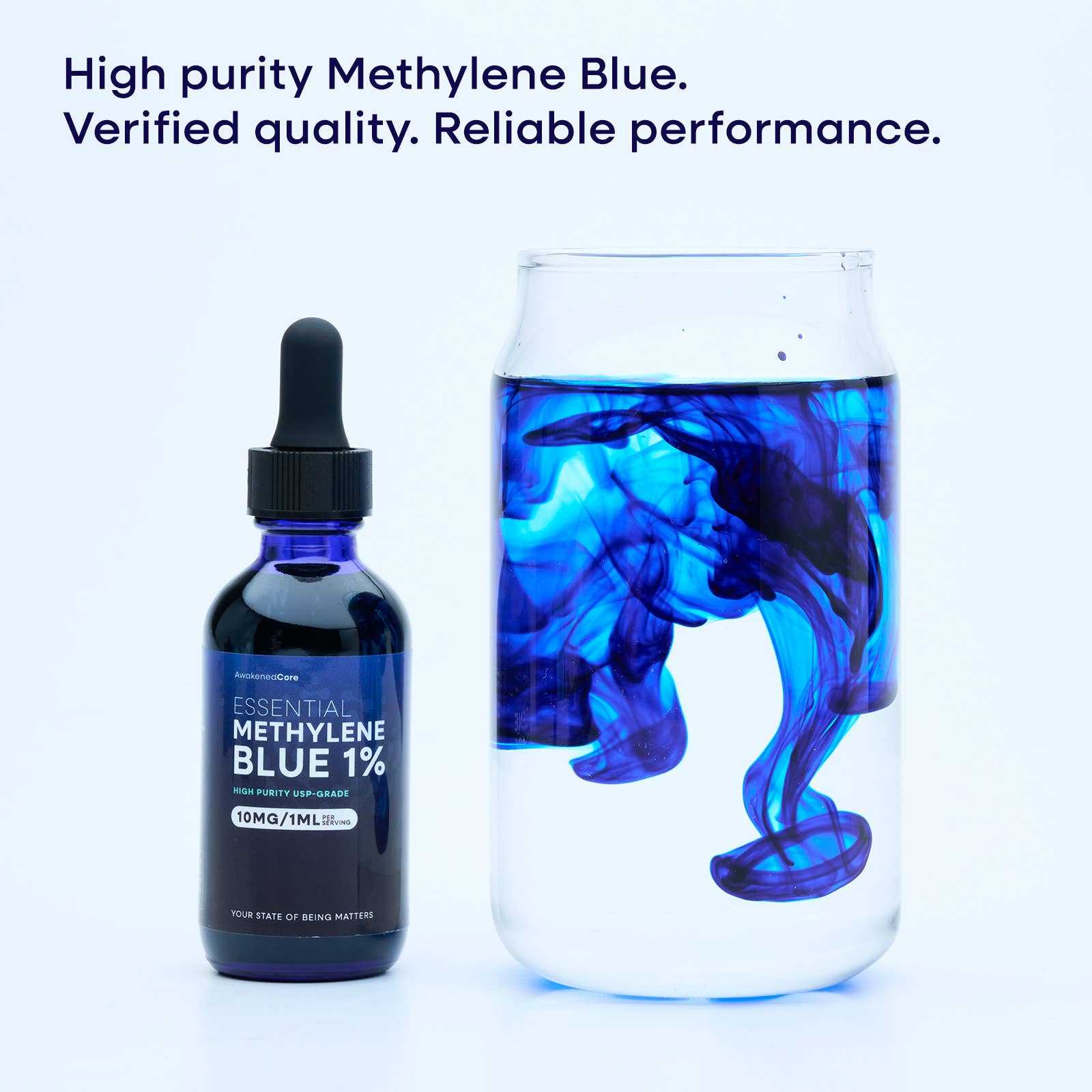 🔬✨1% Methylene Blue – High‑Purity, USP‑Grade Clarity & Cellular Support