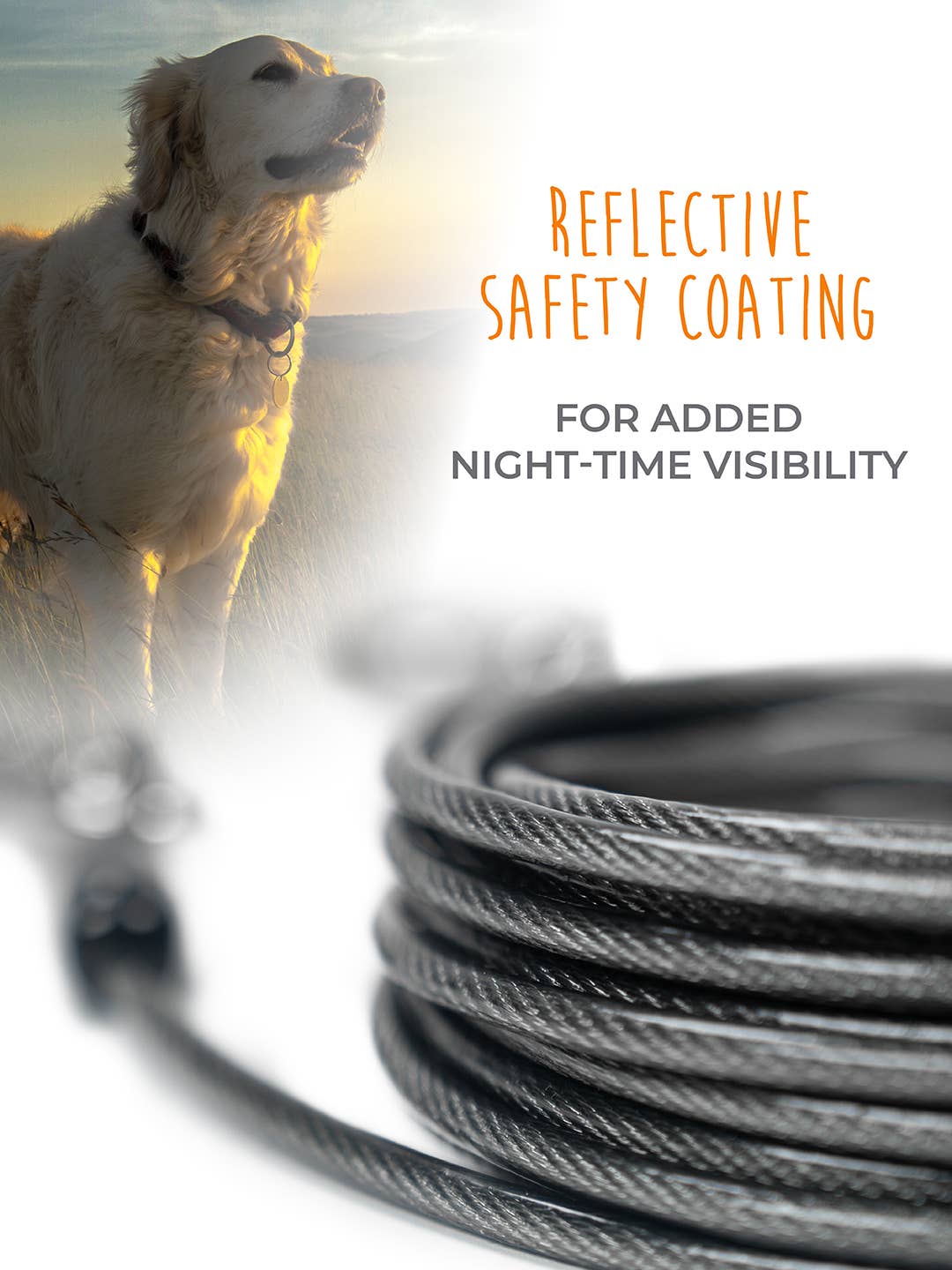 Mighty Paw 30-Foot Tie-Out Cable for Dogs 🐶🌳