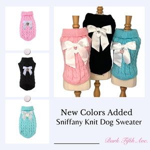 Sniffany Knit Dog Sweater