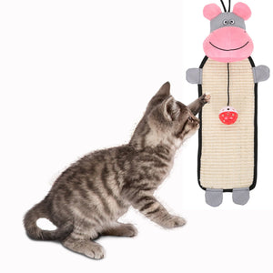 Eco-Natural Sisal Scratcher & Toy