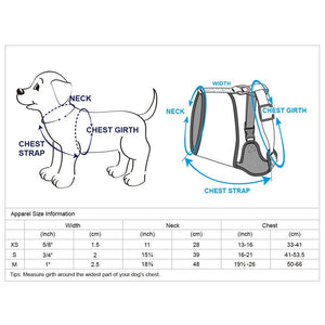 3 Colors, Petal Paws Floral Dog Harness Vest
