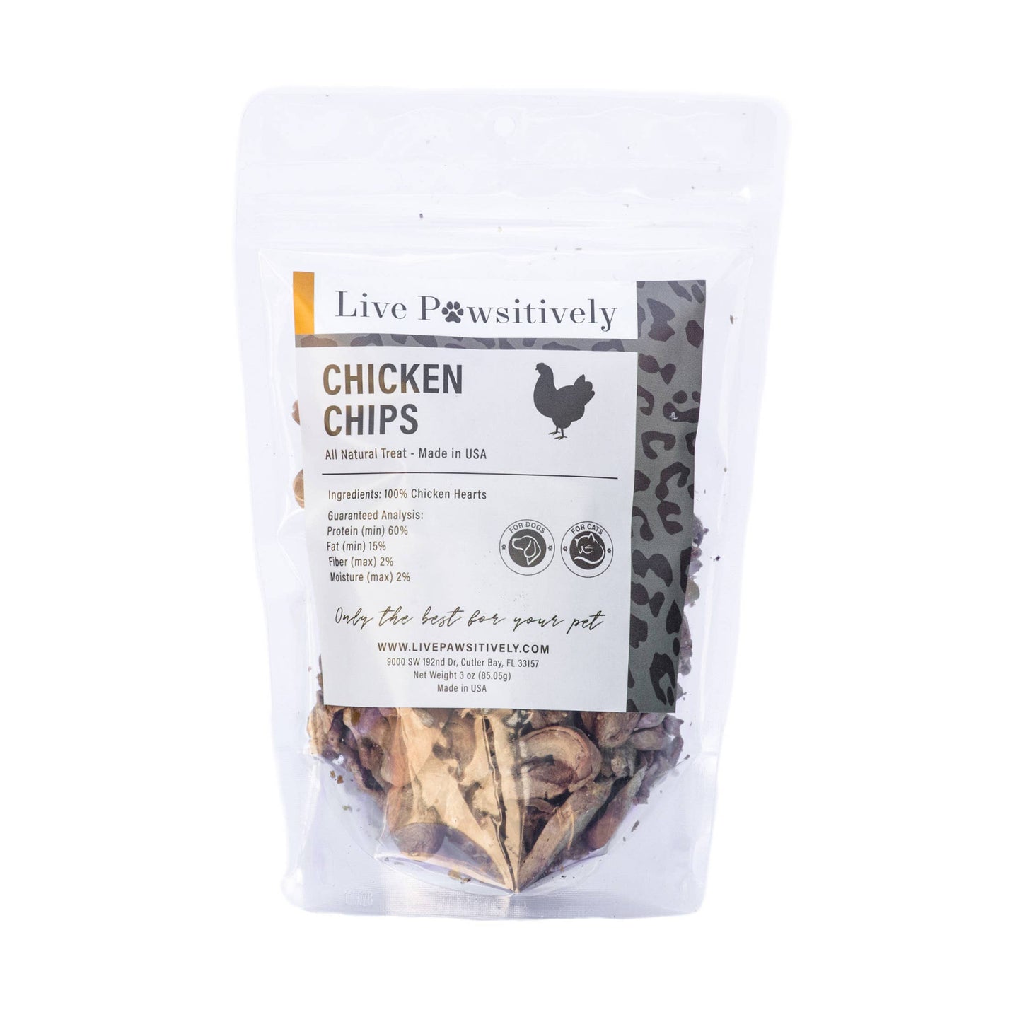Chicken Chips For Dogs & Cats
