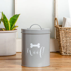 Casper Grey Treat Canister