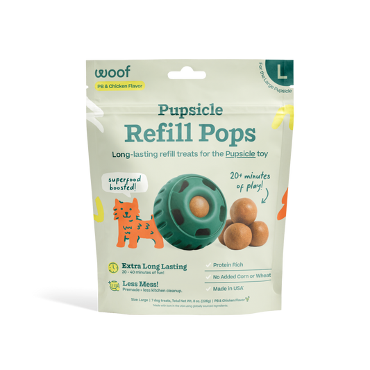 🧊🐾 Pupsicle® Pops – Long-Lasting Natural Dog Treat Refills