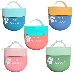 Pup Puddle - Keep Water & Food COLD/WARM - Leakproof