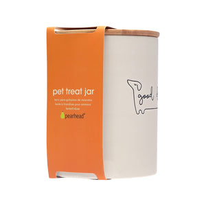 Good Dog Ceramic Treat Jar