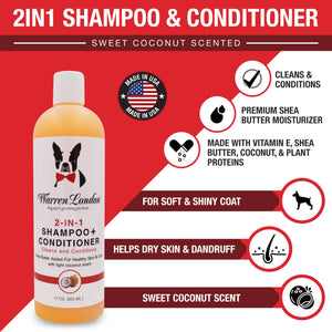 Shampoo: 2 in 1 plus Conditioner