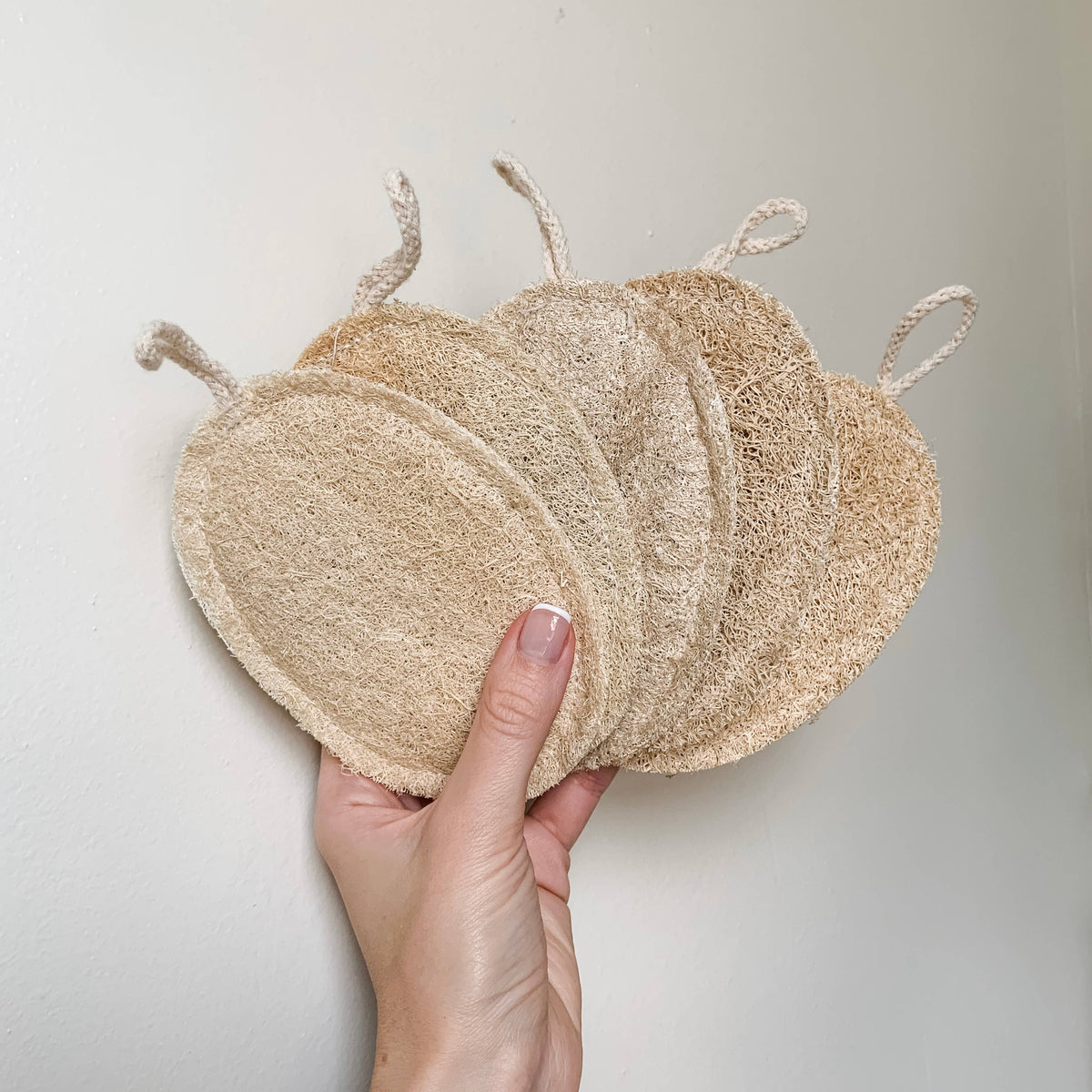 Double Layer Large Natural Loofah Sponge