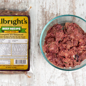 Beef Complete - Albright's Raw Recipe for Dogs