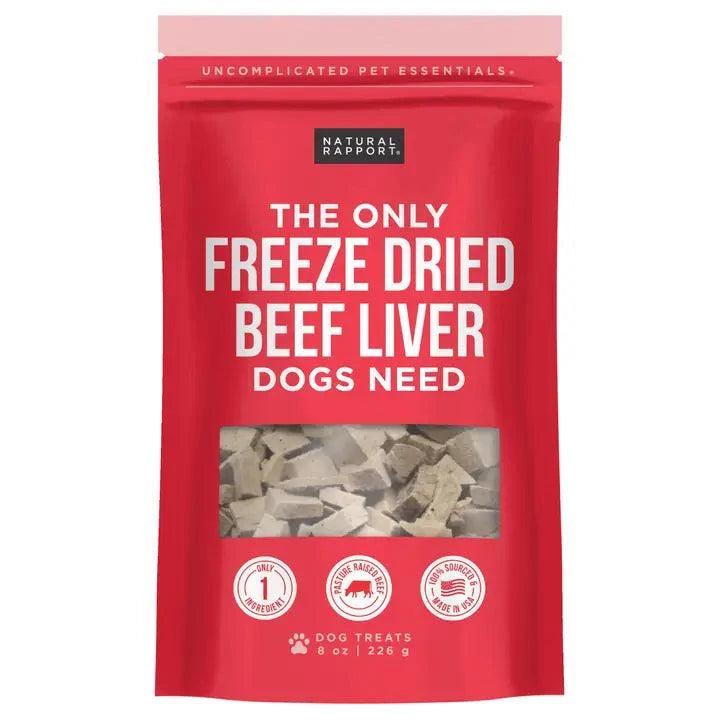 The Only Freeze Dried Beef Liver Dogs Need