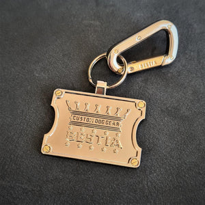 Bestia QR Dog ID Tag innovative