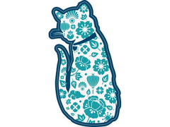 Cat Figure Sticker