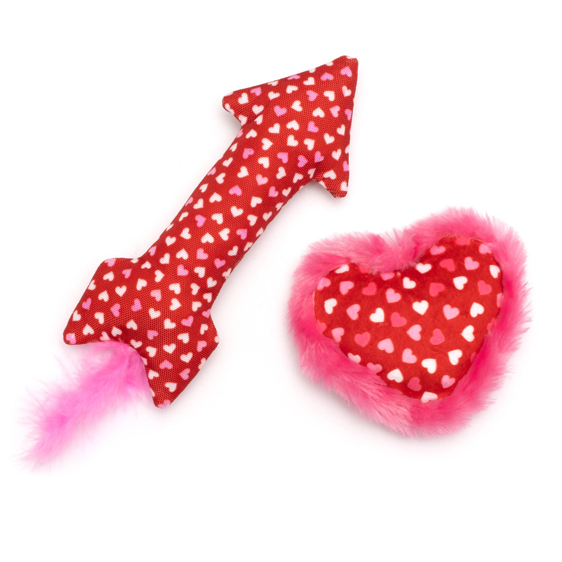❤️ Cupid's Arrow & Heart Cat Toy Set