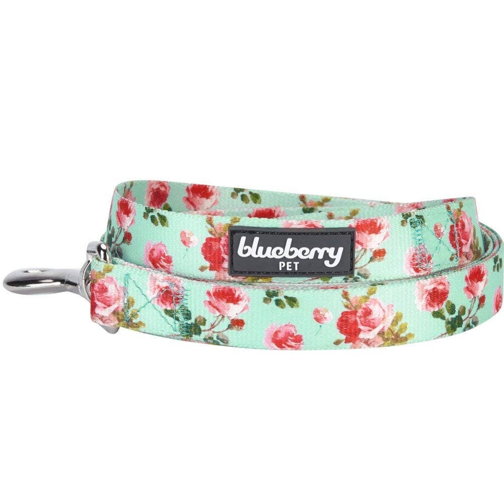 🌹 Floral Rose Dog Leash – Stylish, Durable & Versatile