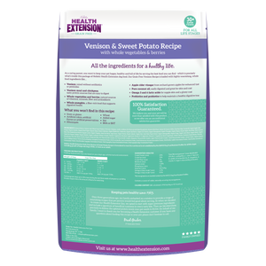 Grain Free Venison Sweet Potato