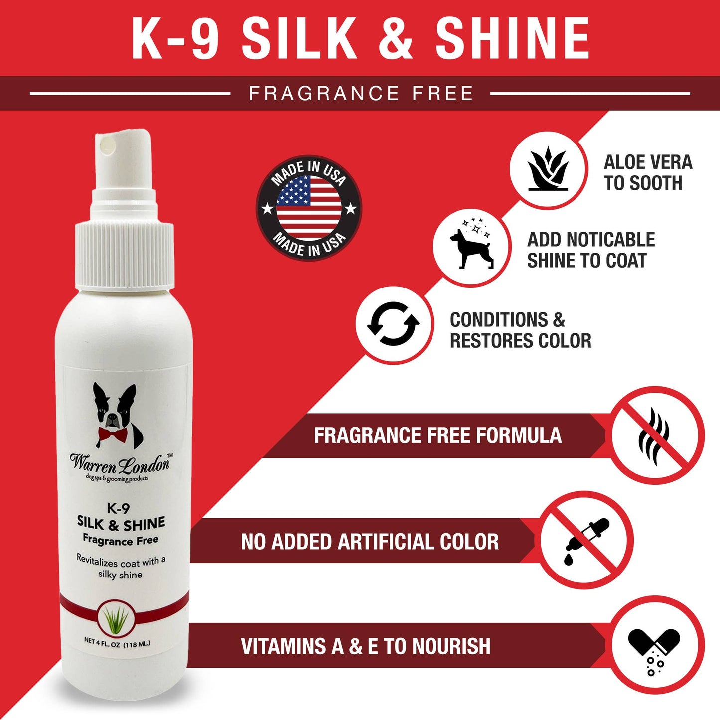 K-9 Silk & Shine - 4 oz