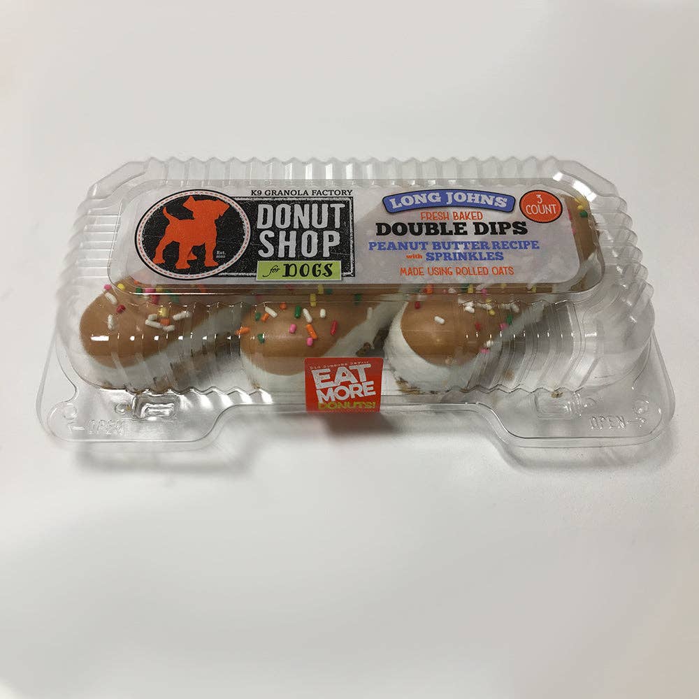 🥜✨ Long Johns – Peanut Butter with Sprinkles Recipe Dog Treats