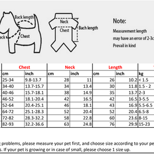 The Dog Face Pet Jacket